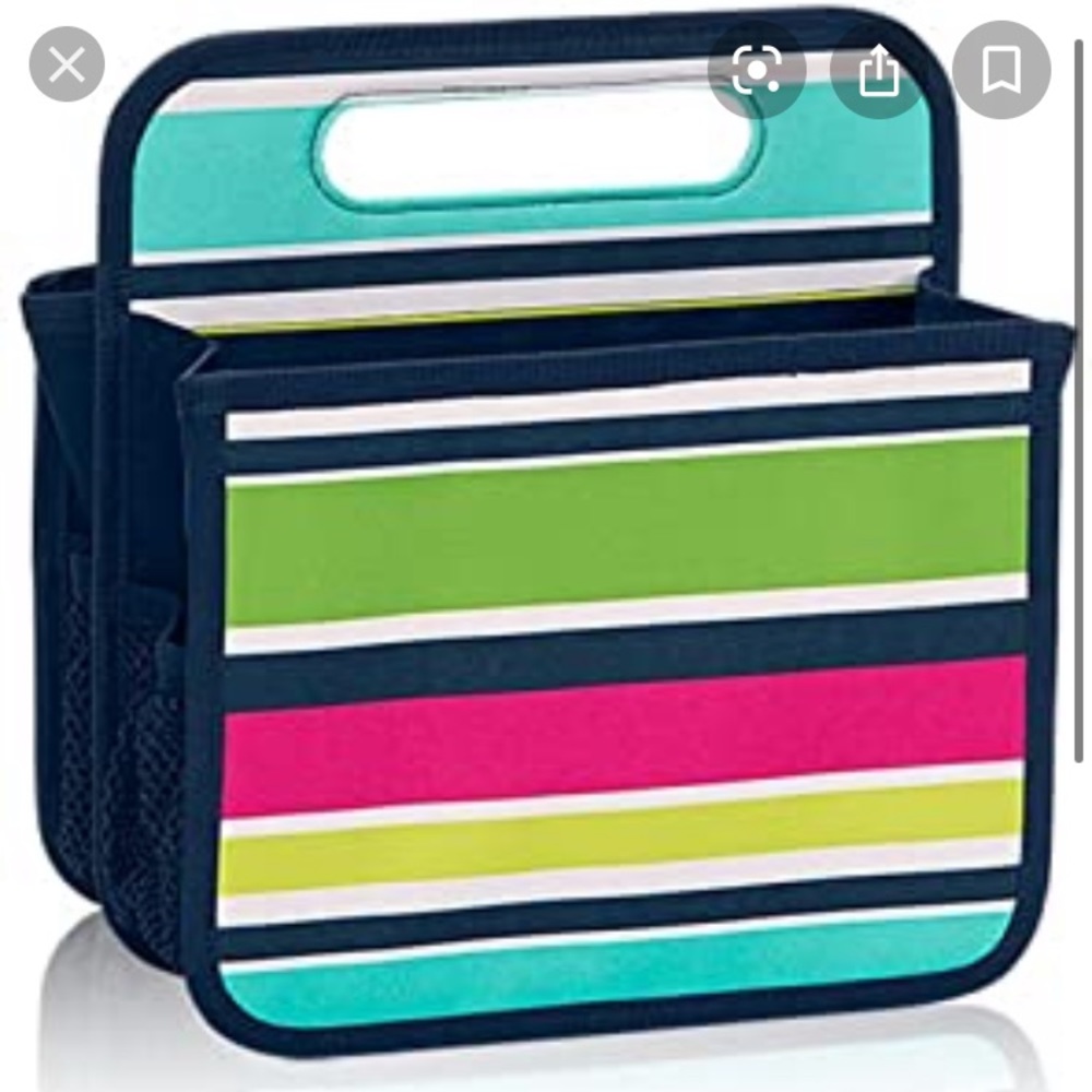 Thirty One Striped Double Duty Caddy